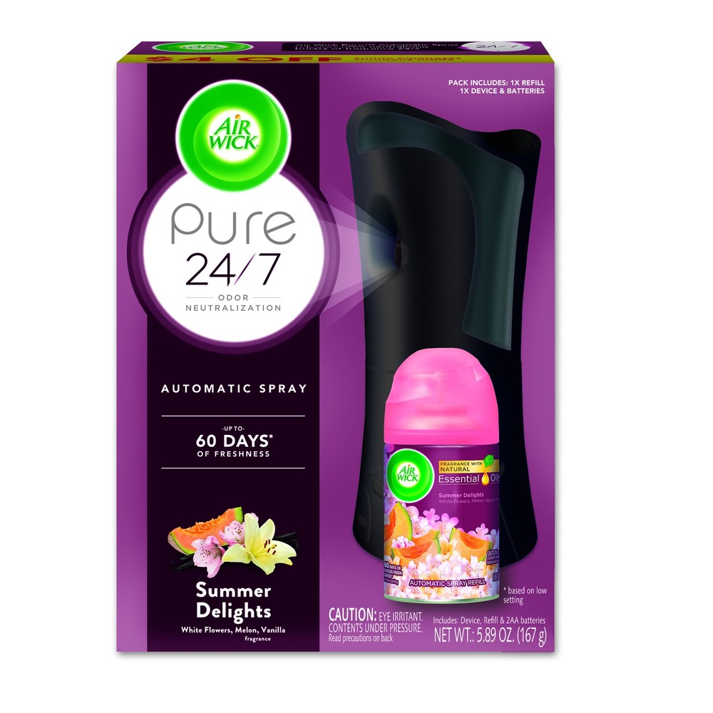Air Wick Air Freshener Starter Kit Unisex 5.89oz Summer Delights Life Scents
